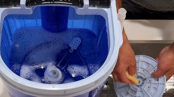 How to clean kava washing machine