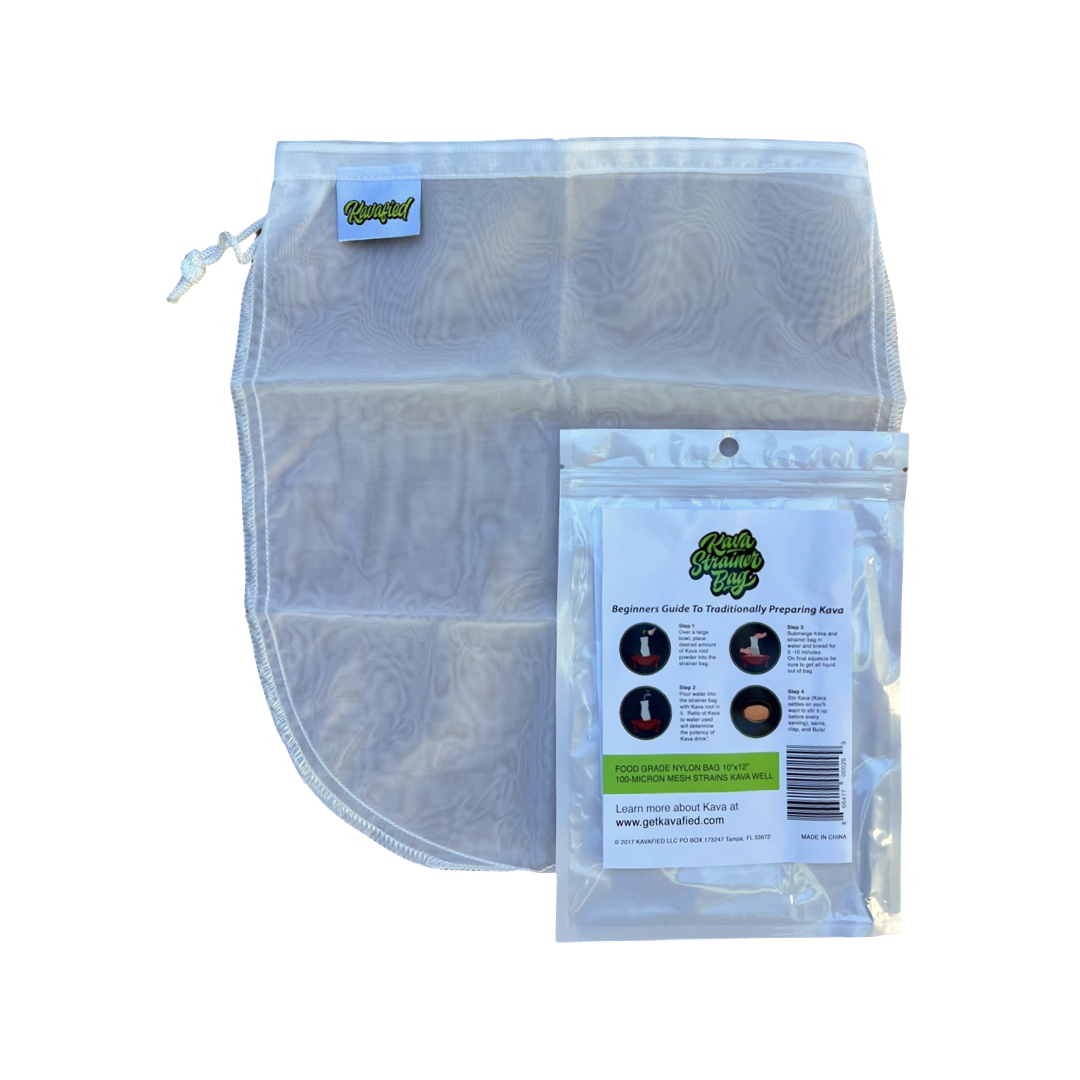 Kava wash extraction machine with kava zipper bag and kava pro