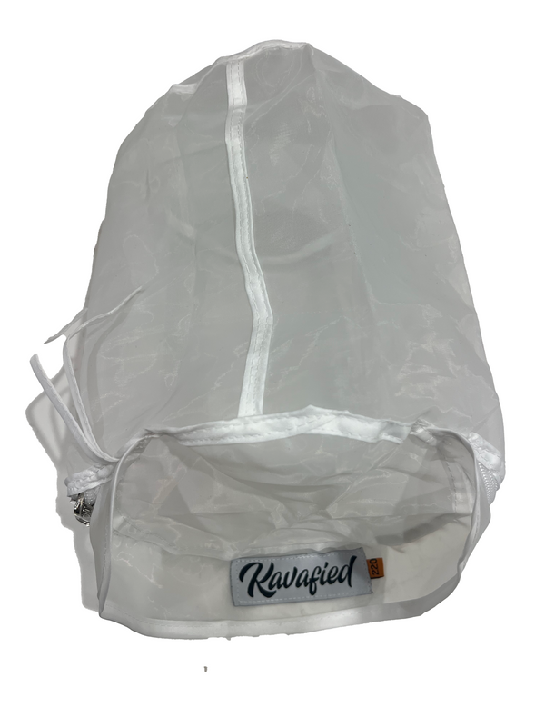 Kava Wash Zipper Strainer Bag
