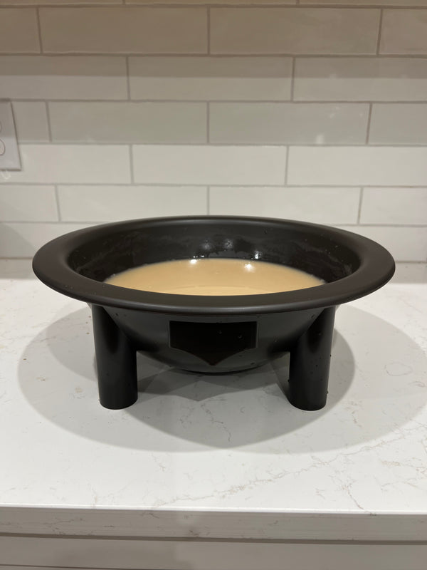 Kavafied Tanoa - Traditional Kumete Kava Bowl - Food Safe PP Material - 1.5 Gallons - 5.5 Liter Capacity