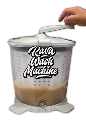 Kava Wash Zipper Strainer Bag