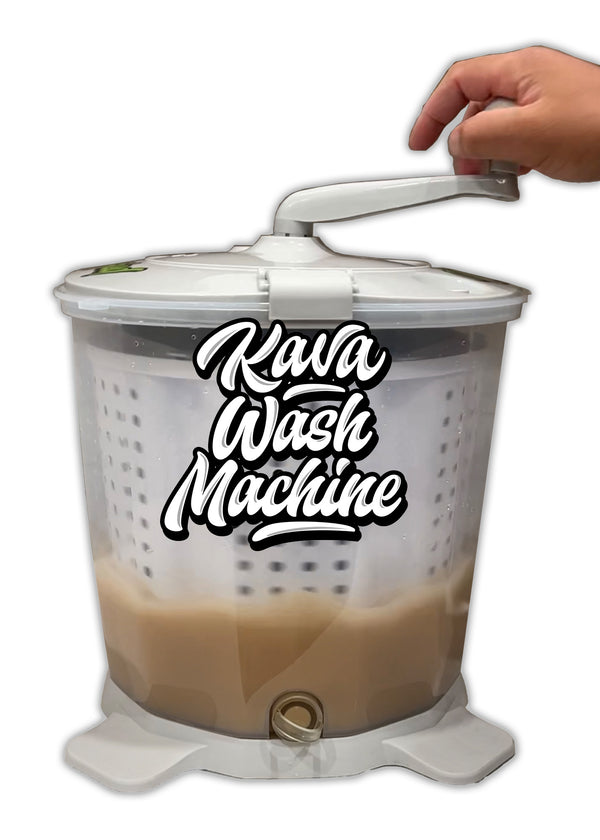 Hand Crank Kava Wash Extraction Machine